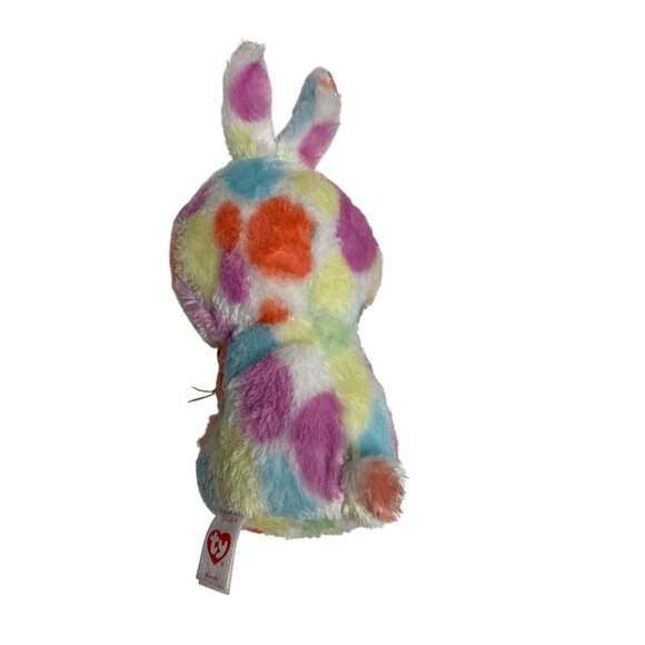 Ty Beanie Boos Silk Bloomy 6 in tall Plush stuffed Animal Doll Toy Rainbow Multi - Picture 3 of 5